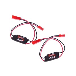 WANGCL 2PCS 3A 12V Step Down UBEC Module Servo Power Switch for RC Quadcopter Airplane FPV Graphic Transmission Camera Gimbal Flight Control