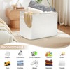 Shelf Woven Storage Basket, 15 x 10 x 9” Closet