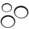 for Subaru AC Climate Control Knob Outer Ring Covers Volume