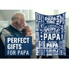 InnoBeta Papa Gifts from Grandkids, Grandchildren, Gifts for Grandpa, Throw