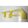 Advanced Trims Yellow Raised Plastic Letters Inserts fits Toyota Tacoma