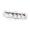 Marine Vent Grille Square Stainless Steel 5 Slot Grid Cover