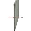 8" x 8" x 3/8" Hot Rolled A36 Steel Base