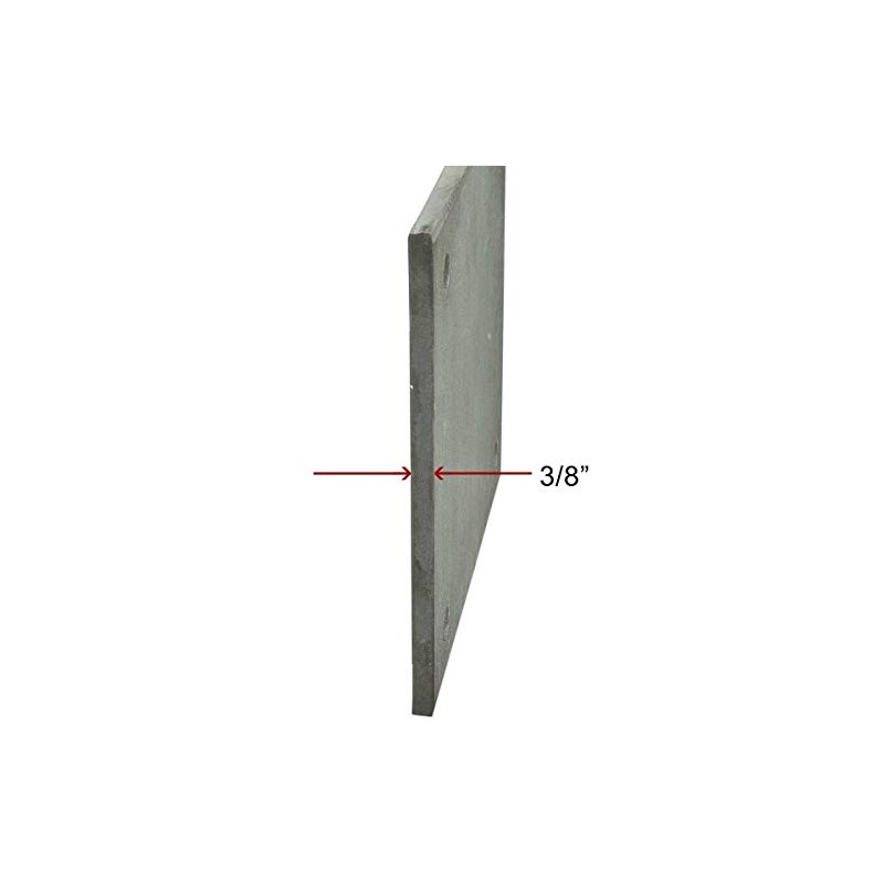 8" x 8" x 3/8" Hot Rolled A36 Steel Base