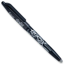 Pilot Frixion Heat/Friction Erasable Rollerball Pen FR7 - Medium Line 0.7mm Tip Nib - Pillow Pack of 6 - Black