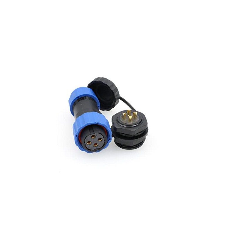 ZBLZGP SD20 Waterproof Connector IP68 Circular LED Power Cable Plug