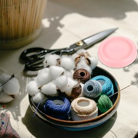 2Pcs Pink Magnetic Needle Case Organizer for Sewing Quilting and Craft Projects - Durable Pin Holder for Needles Pins Screws and Small Objects