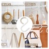 Coollooda S-Shaped Hook Hook (Set of 6), Anti-Slip Hooks, Bending,