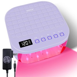 Red Light UV LED Nail Lamp, Cordless Professional UV Nail Light
