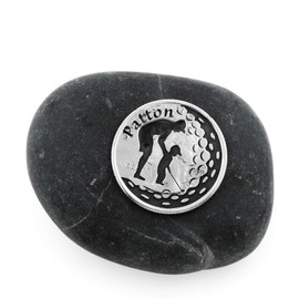 Father and Son, Custom Name Golf Ball Marker, Name Engraved, Etched Quarter, By NameCoins