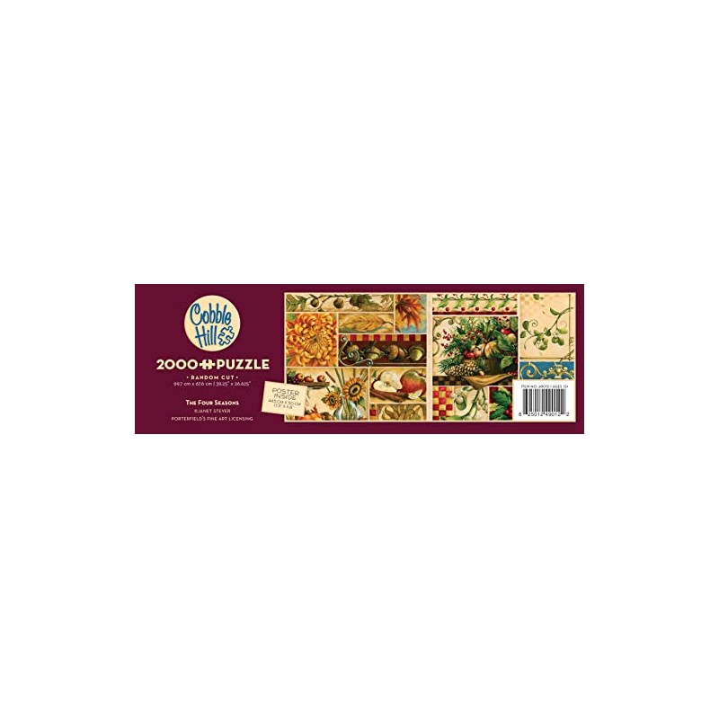 Cobble Hill 2000 Piece Puzzle - The Four Seasons -