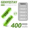GENYESTAR Ni-MH Rechargeable 2/3AAA 1.2v 400mAh Batteries, Rechargeable 2/3 AAA