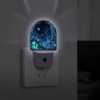 Luces nocturnas de pared con luces LED de fantasía bioluminiscente