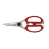 Kiya Kitchen Scissors, Nocturne, Cooking Scissors, Made in Japan (Red)