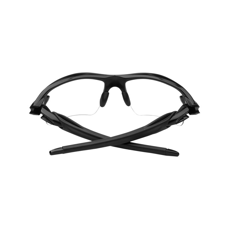 Well-aimed Black Replacement Temples Arms Legs/Nose pads/Earsockes Rubber Kit for