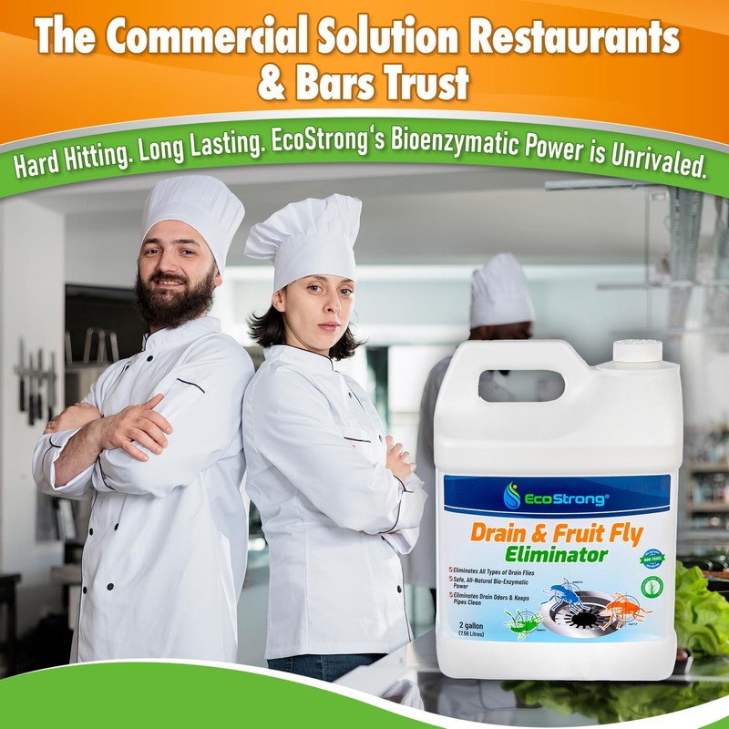 Fruit Fly Drain Treatment | Drain Fly Eliminator | Eliminates