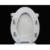 LUXE Bidet 4 Piece Universal Non-Slip Toilet Seat Bumpers with