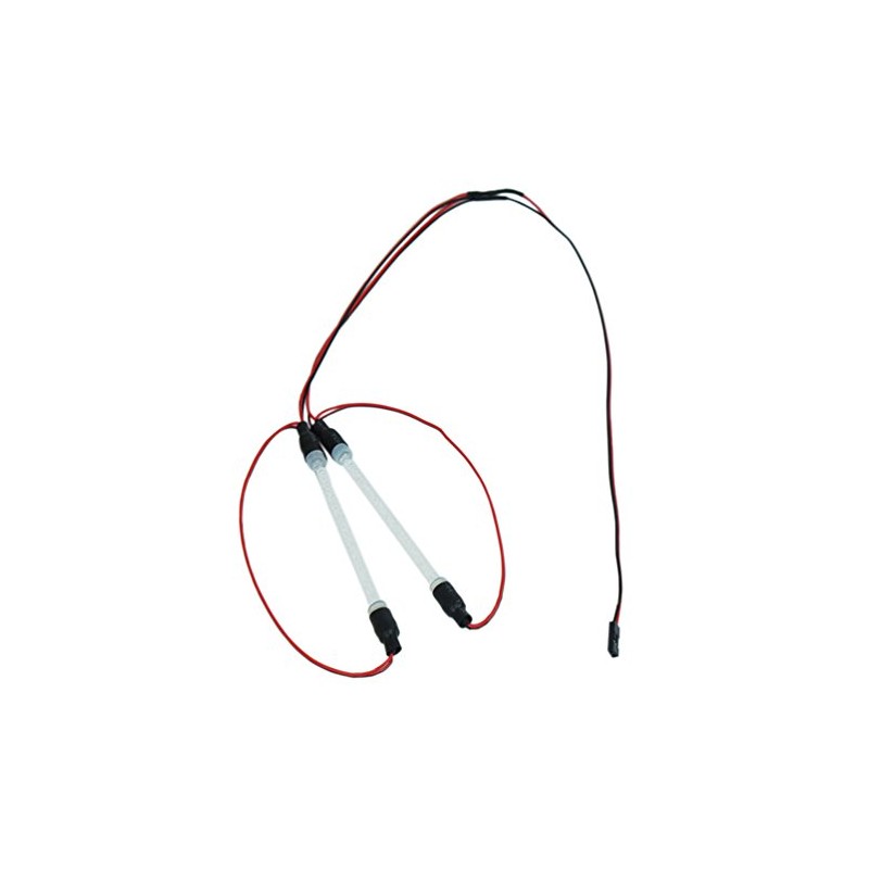 MOHERO 1/10 RC Car Chassis Body LED Light Strip Tube