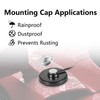 304 Stainless Steel Heavy Duty NMO Antenna Mount Cap with