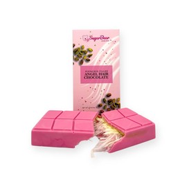 Pistachio Filled Angel Hair Chocolate - 2.9 oz Chocolate Bar - Variant: 3 Bars