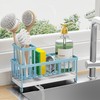 Cisily Sponge Holder for Kitchen Sink, Sink Caddy with High
