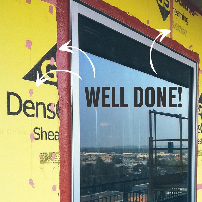 PROSOCO FastFlash | Waterproof and Airtight Fluid-Applied Flashing Membrane -