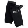 Krav Maga Black Heavy EVA Padding Elastciated Shin Guards (Small)