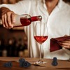 Honoson Wine Stopper Resealable Wine Pump Vacuum Stoppers Vacuum Wine