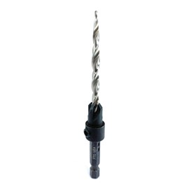 FTG USA Countersink Drill Bit for Wood with Tapered Drill Bit #10 (3/16")