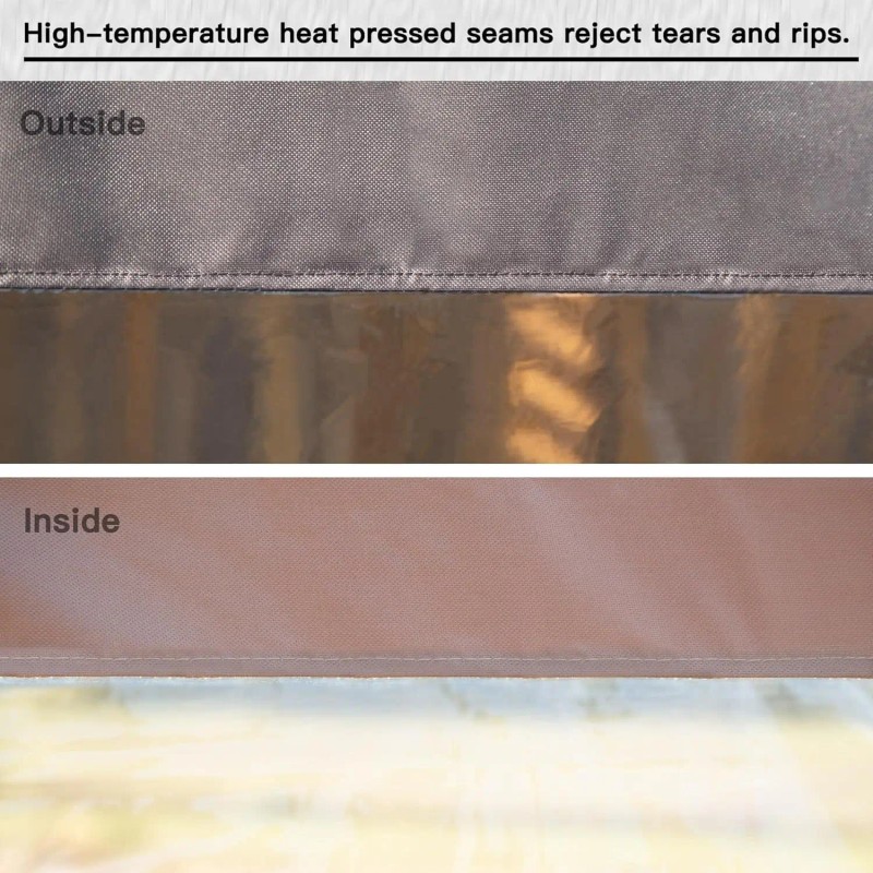 Heavy Duty Outdoor Clear Panel Curtain 18 oz Waterproof PVC