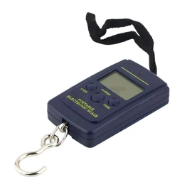 MSC Portable Digital Luggage Scale Electronic Suitcase Scale Hanging Scales Luggage Weighing Scale 110 Pound/ 50 Killogram With Backlit With Tare Function Lightweight for Travel-Small-1pc