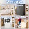 4 Pack Castor Wheels, Heavy-Duty Furniture Wheels, Castors 360° Rotatable,