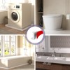 Hzetuu Shower Water Guard, Silicone Shower Threshold Water Dam, Shower