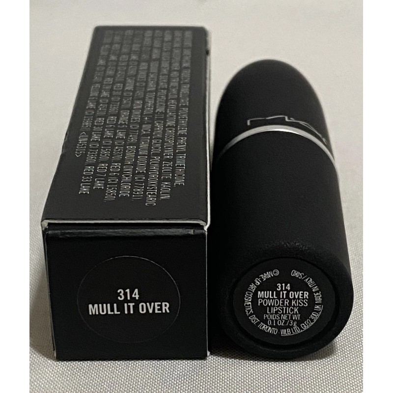 M·A·C MAC Powder Kiss Lipstick Shade 314 MULL IT OVER