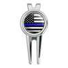 GRAPHICS & MORE Thin Blue Line American Flag Golf Divot