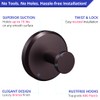 HOME SO Suction Cup Hooks for Shower, Bathroom, Kitchen, Glass