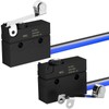Joinfworld Micro Switch with Lever Waterproof IP67 Sealed Roller Lever