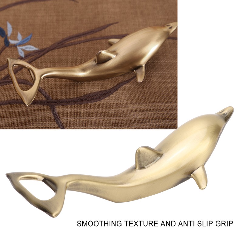 Bottle Opener Exquisite Dolphin Shape Rust Resistant Anti Slip Grip
