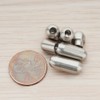 Linsoir Beads - Cierre magnético de acero inoxidable con agujero