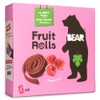 BEAR Rollitos de Fruta Frambuesa - Ingredientes 100 naturales -