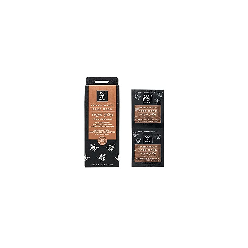 Apivita Face mask with royal jelly, firming and revitalising