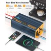 MWXNE 1500W/3000W(Peak) Power Inverter Pure Sine Wave DC 12V to