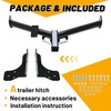 Kojem Class 3 Trailer Hitch Compatible with 2006-2018 Toyota RAV4