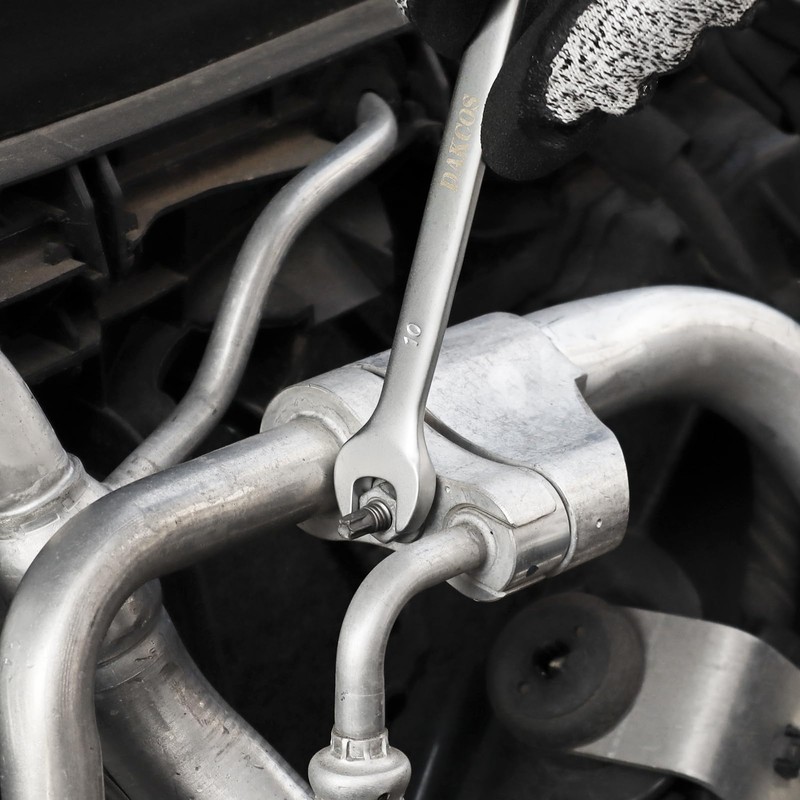 DAKCOS 19mm Metric Combination Spanner Chrome Vanadium Steel Wrench