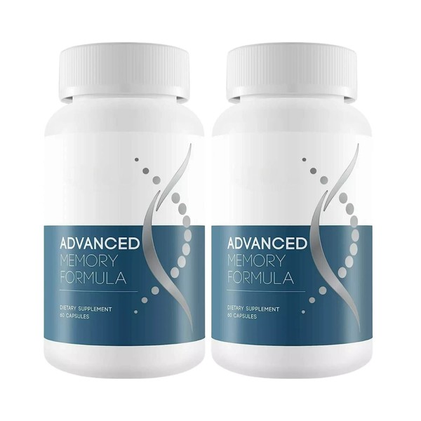 Advanced Memory Formula Best Natural Brain Dietary Supplement 120 Capsule