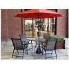 Unbranded 1500-Watt Umbrella Base Electric Patio Heater Outdoor Black