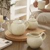 London Pottery Ceramic Sugar Jar with Lid and Spoon,Porcelain Seasoning