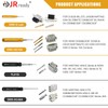 JRready ST5227 Terminal Removal Tool Kit Removable Te/Amp/Harting D Sub