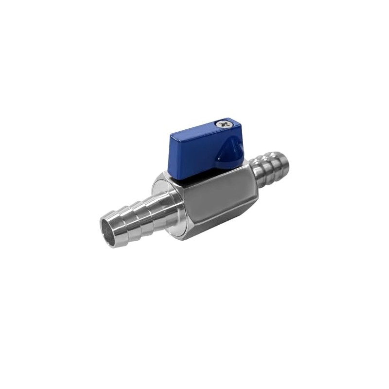 Beduan 3/4" Hose ID Barb Ball Valve 304 Stainless Steel