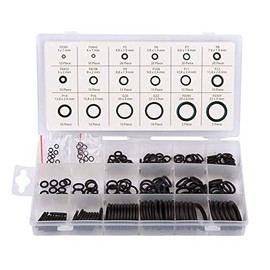 Blue Spot 40518 Nitrile Metric O-Ring Set - Black (225-Piece)